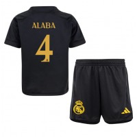 Dres Real Madrid David Alaba #4 Tretina pre deti 2023-24 Krátky Rukáv (+ trenírky)